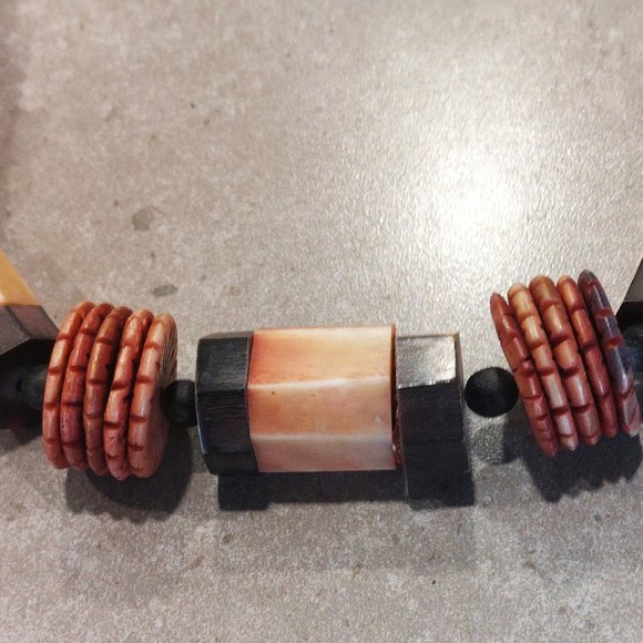 Women's Multi-Beads/Stone & Multi-Colors Stones Statement Necklace - NWOT - Picture 5 of 7